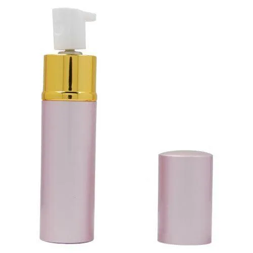 12) Pink Lipstick Pepper Sprays with Counter Display