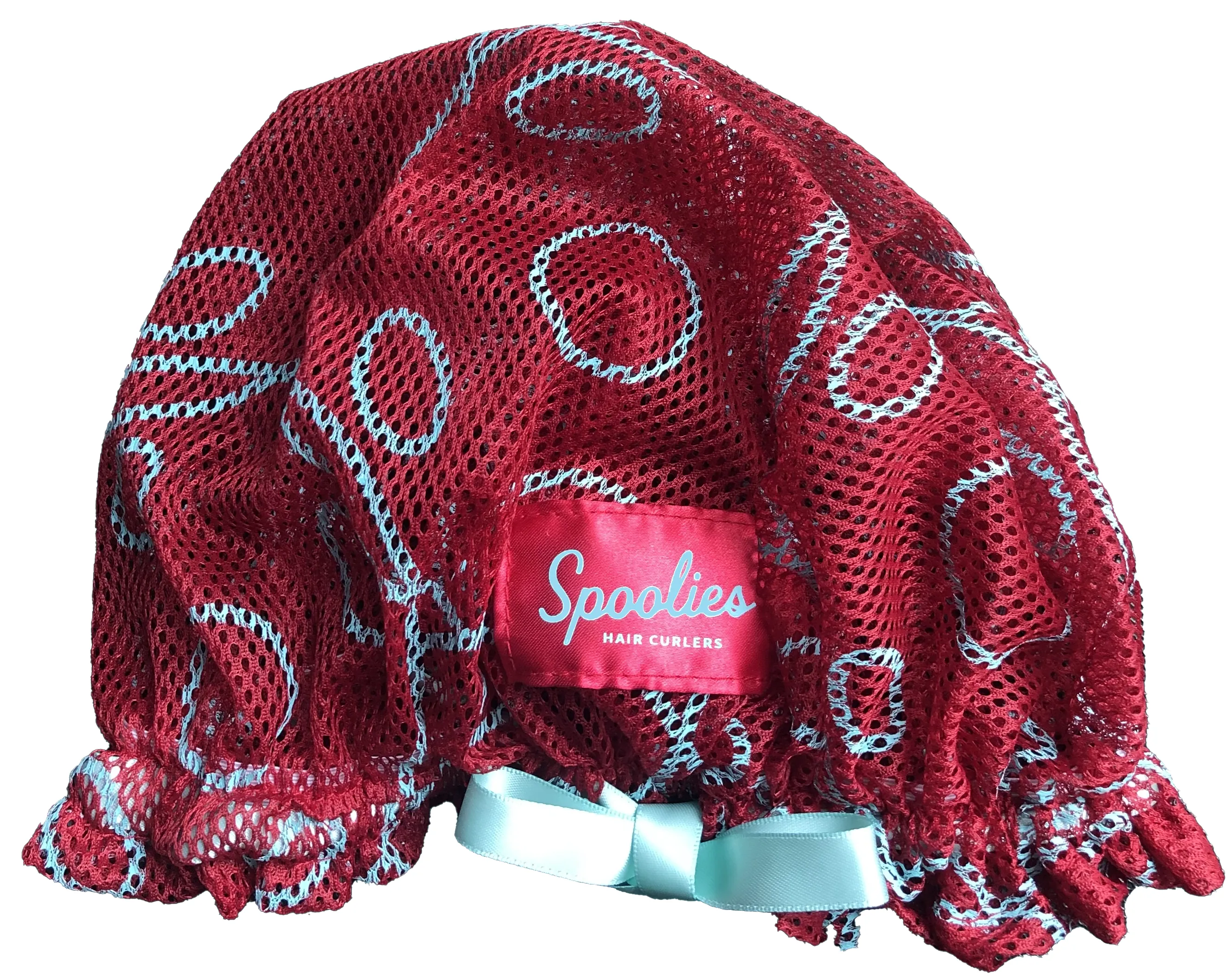 15 pc - Jumbo Spoolies® in Mesh Bag - Rose Red - with RED BONNET Gift!