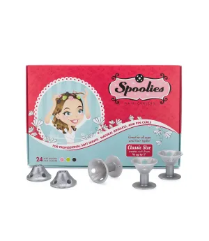 24pc Box - Medium Spoolies®, Silver Edition - Free Bag