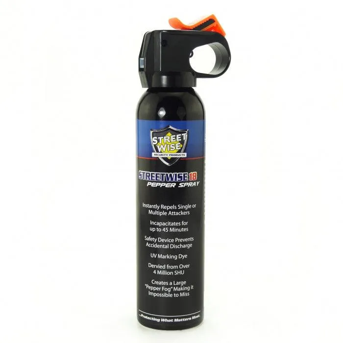 3 Units 9 oz Fire Master Lab Certified Streetwise 18% Pepper Spray