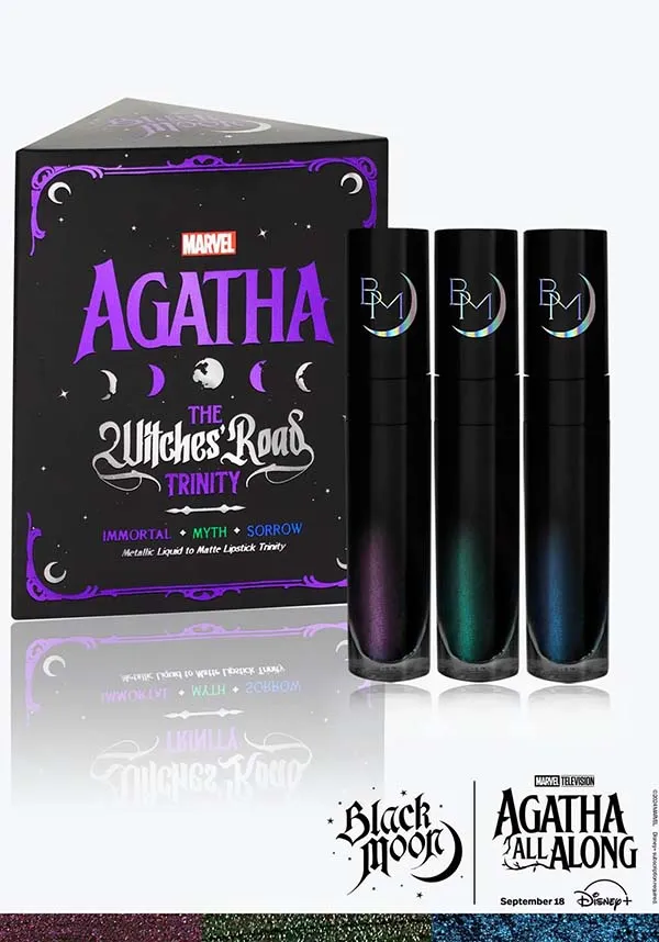 Agatha Witches Road Trinity | LIQUID LIPSTICK TRIO