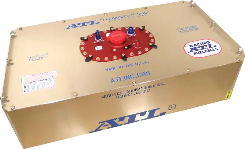 ATL FluoroCell 600 Series 22 Gallon Fuel Cell - 34 x 18 x 10 - FIA FT3.5 SU622C