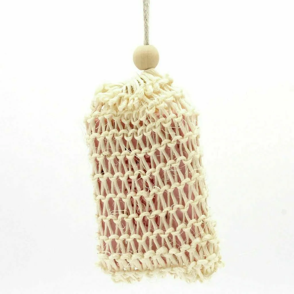 AW Earth - Natural Biodegradable Soap Bags - Sisal Bamboo or Jute