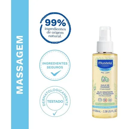 BgBg-Enfant Massage oil-spray with avocado 100ml, Mustela