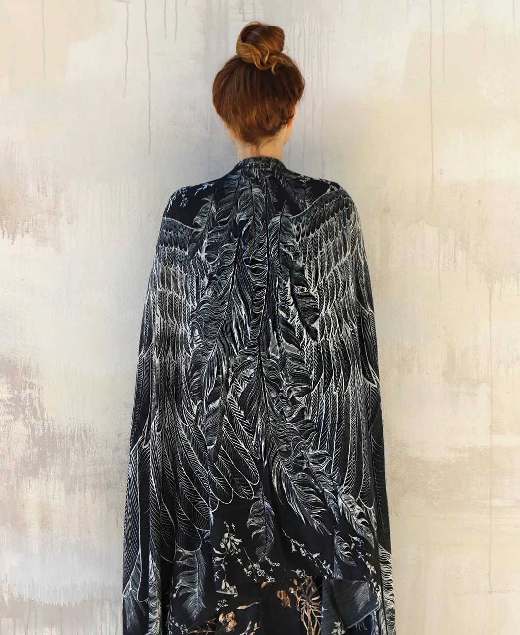 Black Wings Shawl