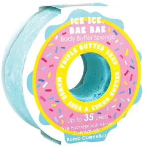 Bomb Cosmetics Ice Ice Bae Bae Donut Buffer Soap Sponge