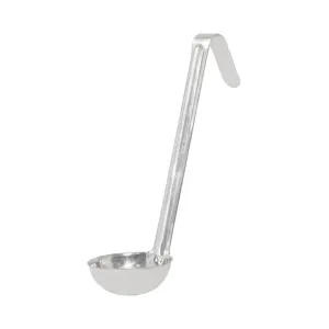 CAC China SLD6-10 Ladle SS One-Piece 6" Hdl 1oz /Each