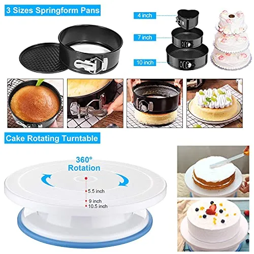 Cake Decorating Supplies,493 PCS Cake Decorating Kit