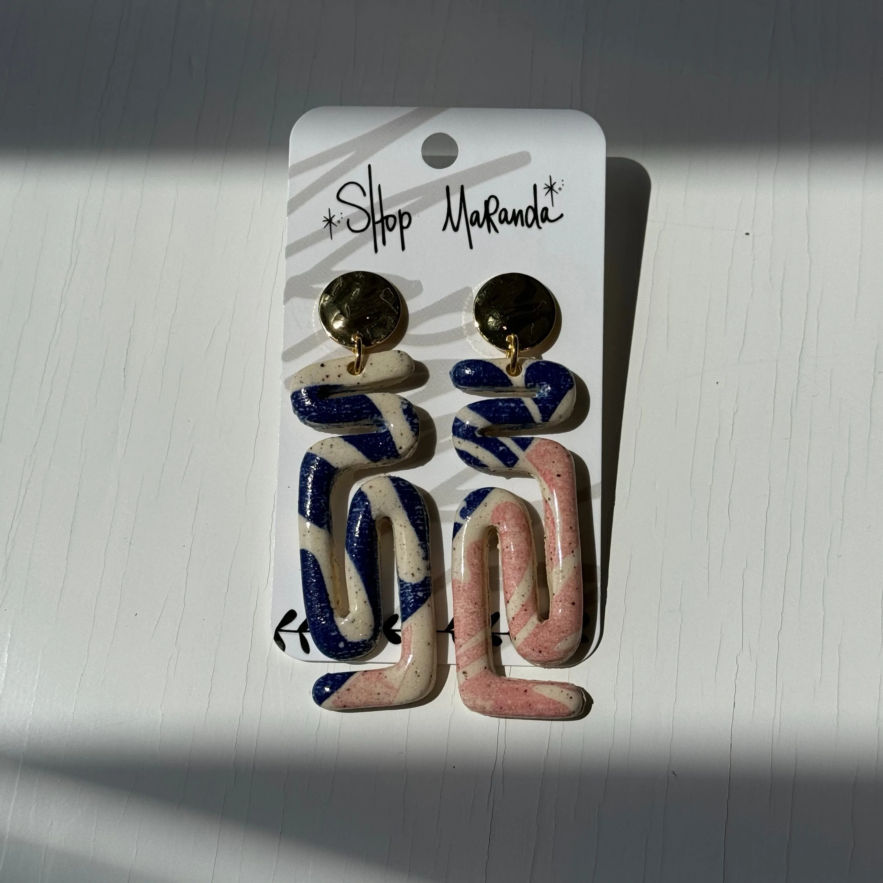 Ceramic Earrings by Maranda