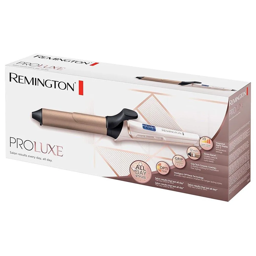 CI9132 REMINGTON PROFESSIONAL CURLER - PRO-LUXE TONG 32MM