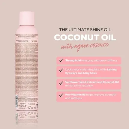 Coco Loco Coconut strong hold hair spray, Lee Stafford