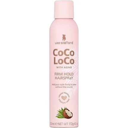 Coco Loco Coconut strong hold hair spray, Lee Stafford