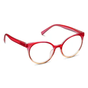 Dahlia Pink   Orange Blue-Light Reading Glasses {clearance}