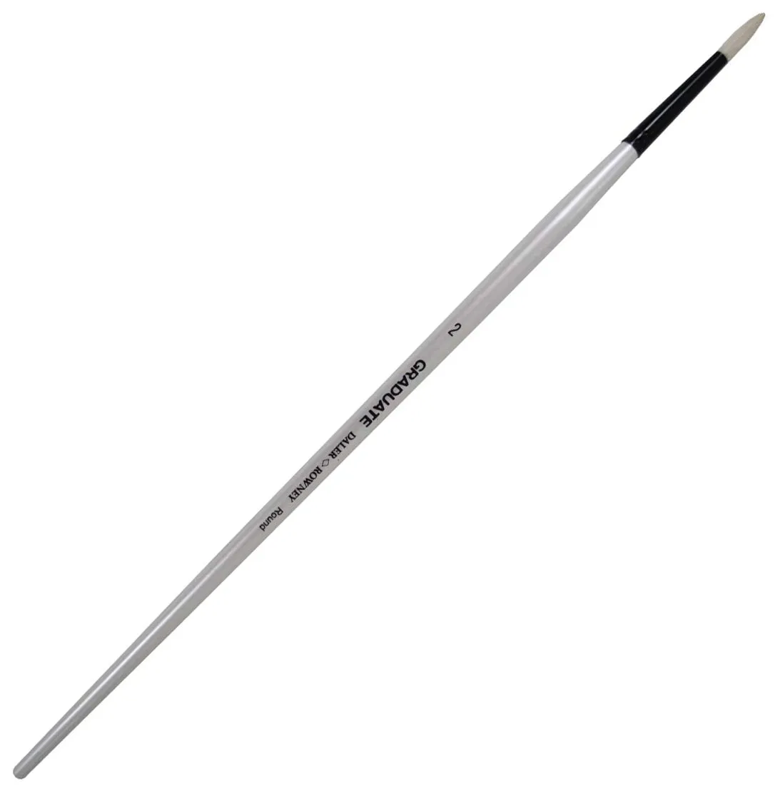 Daler Rowney Graduate Brush Long Handle Bristle Round 2x4mm