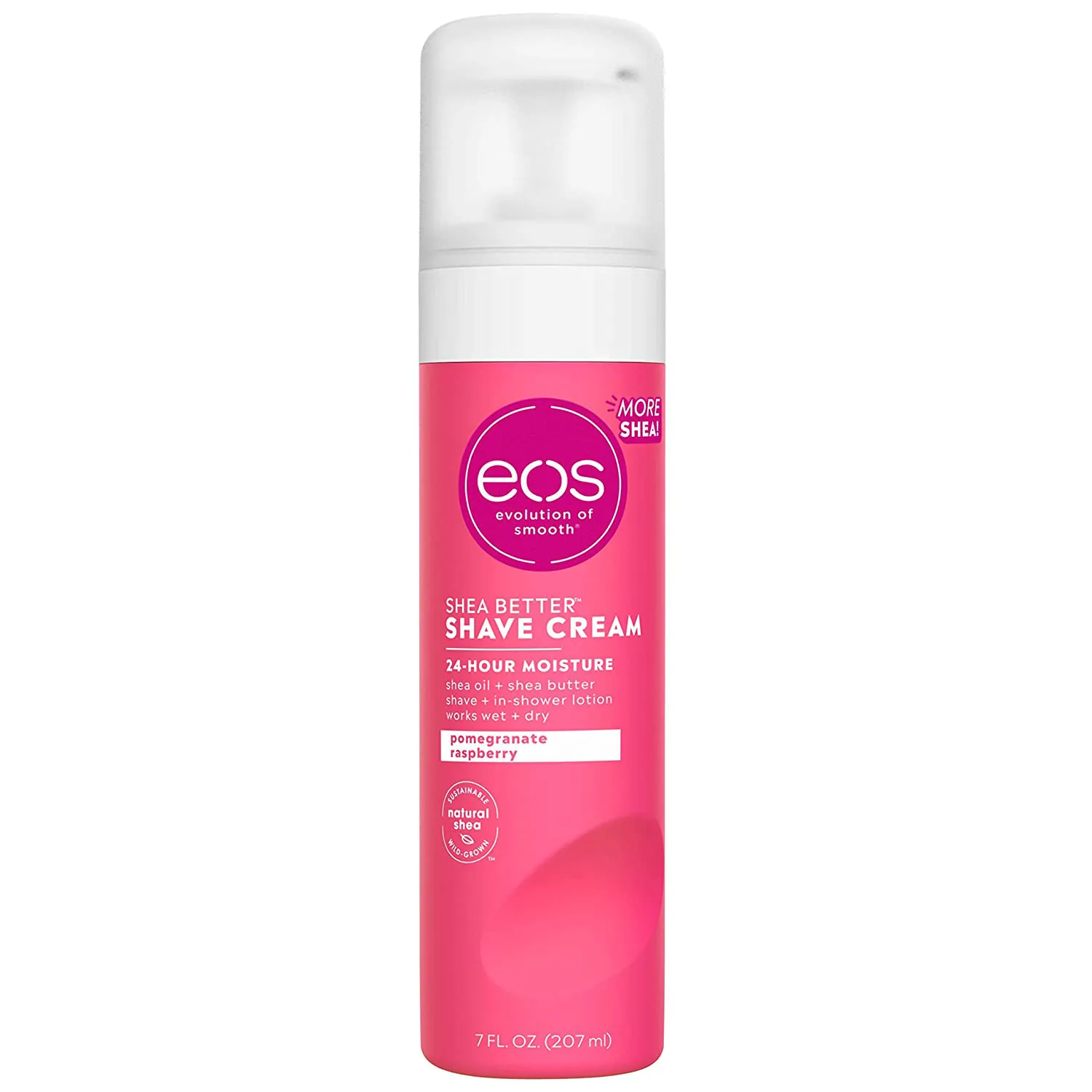 Eos Shea Better Shaving Cream for Women - Lavender | Shave Cream, Skin Care and Lotion with Shea Butter and Aloe | 24 Hour Hydration | 7 Fl Oz | Pack of 3