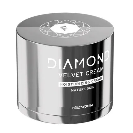 Face cream “Diamond Velvet” moisturizing for mature skin 50ml, Frezyderm