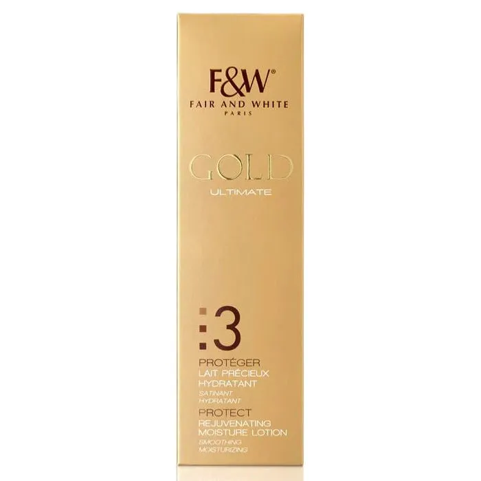 Fair & White Gold :3 Rejuvenating Moisturizing Lotion 500ml