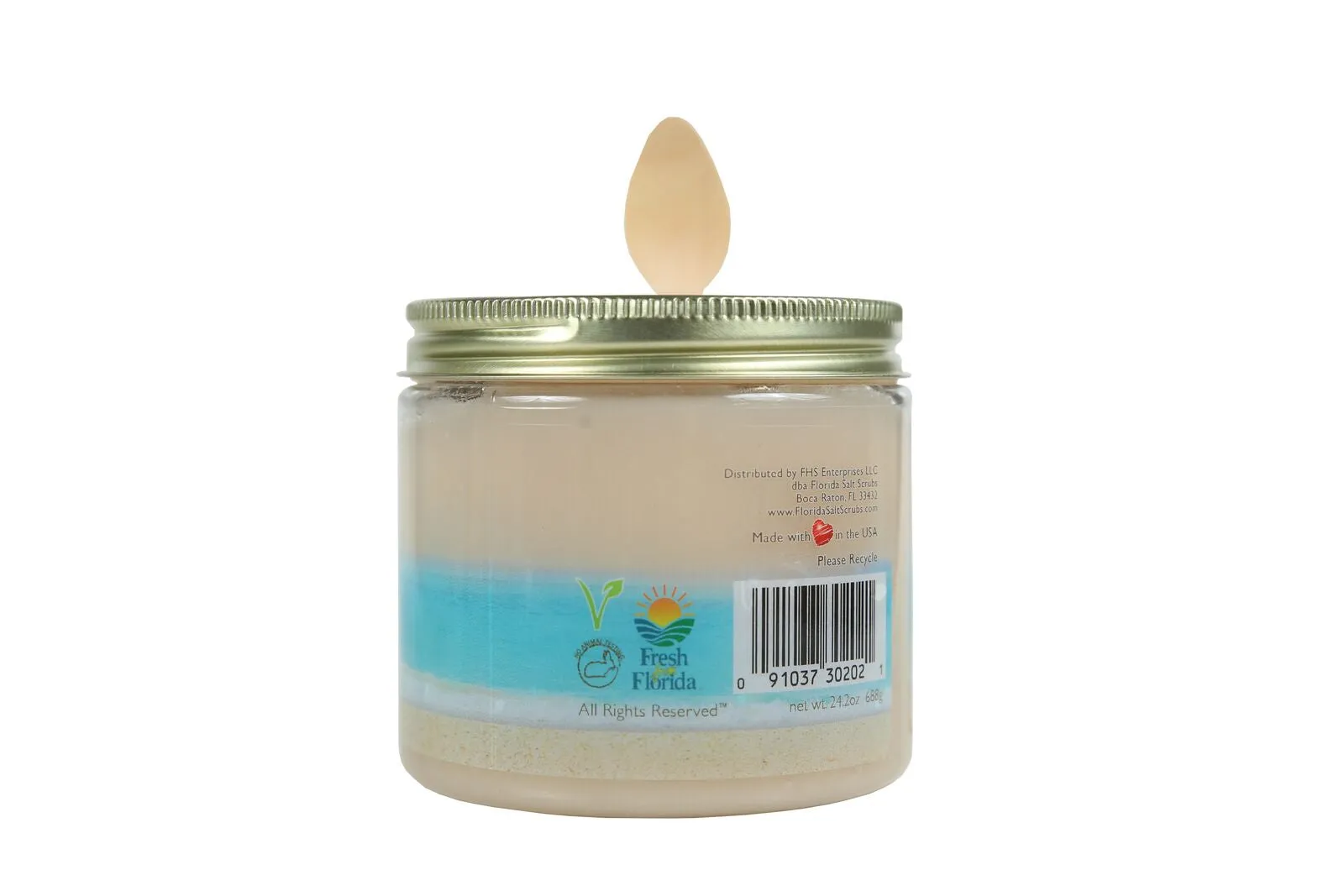 Florida Glow Salt Scrubs Jar