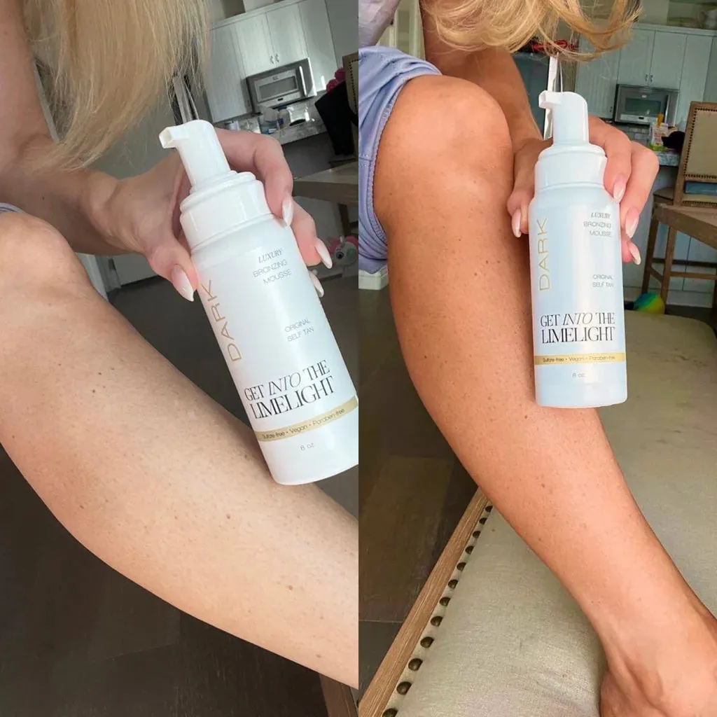 Get into the Limelight- Dark Sunless Tanning Mousse