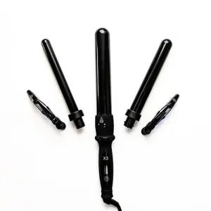 H2D Black X3 Professional Curling Wand