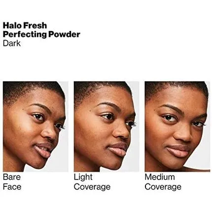 Halo Fresh Perfecting Powder Dark 10G, Smashbox