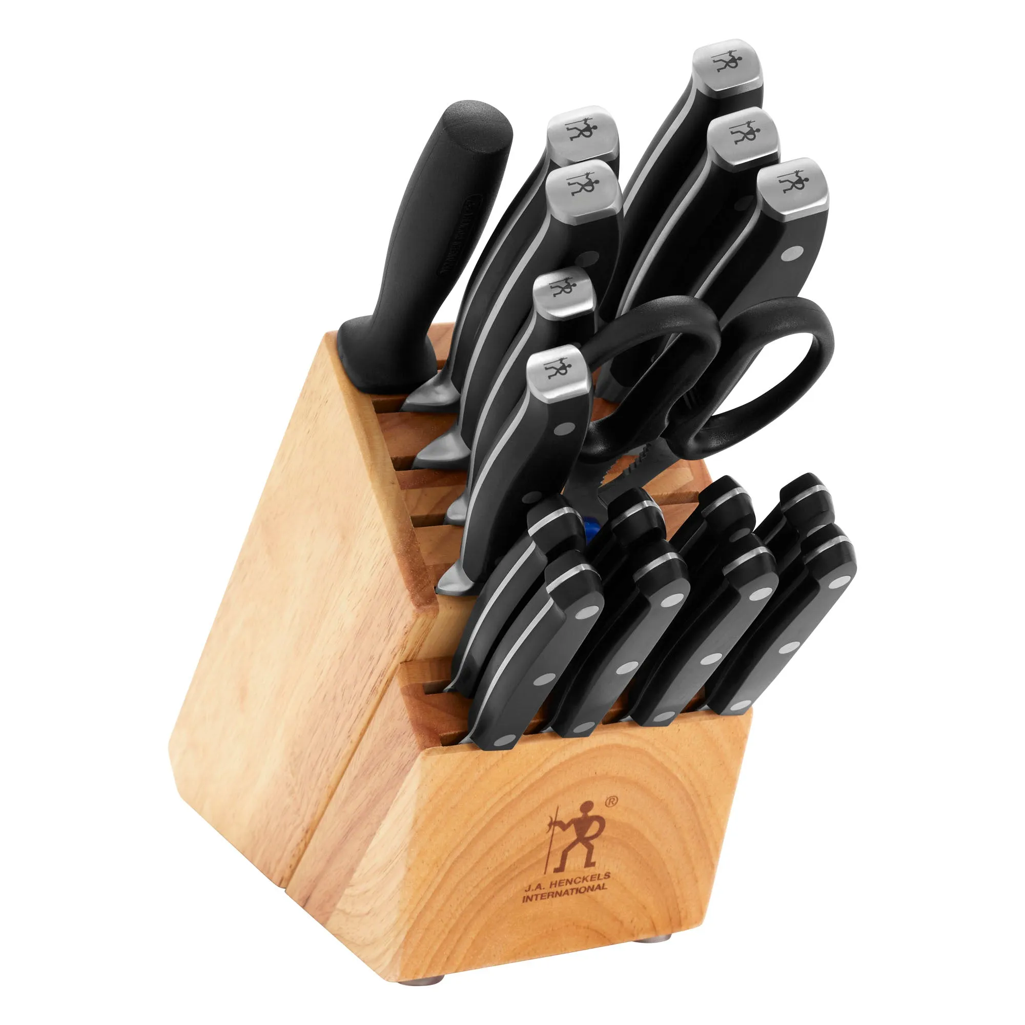 Henckels Forged Premio 18-Piece Knife Block Set