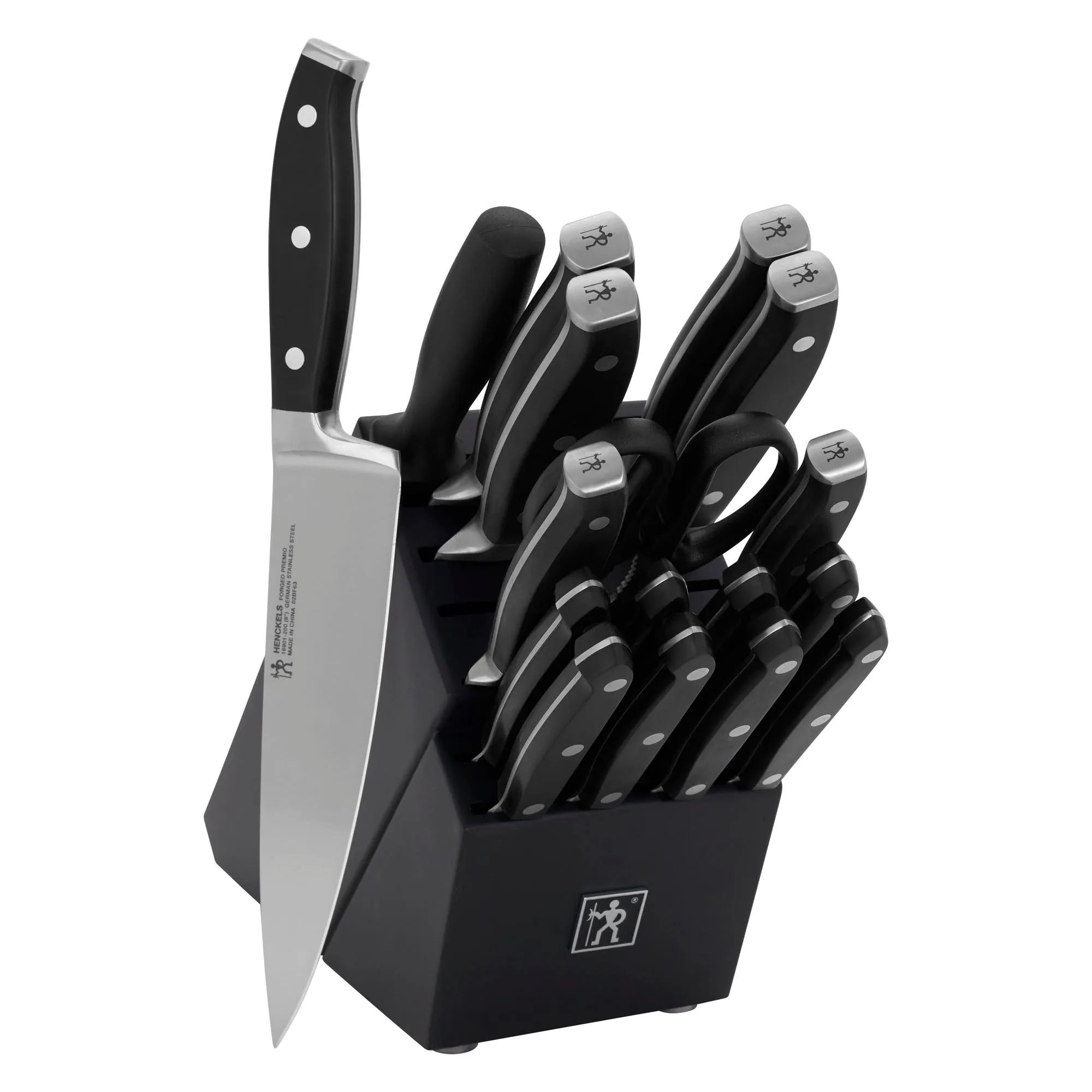 Henckels Forged Premio 18-Piece Knife Block Set