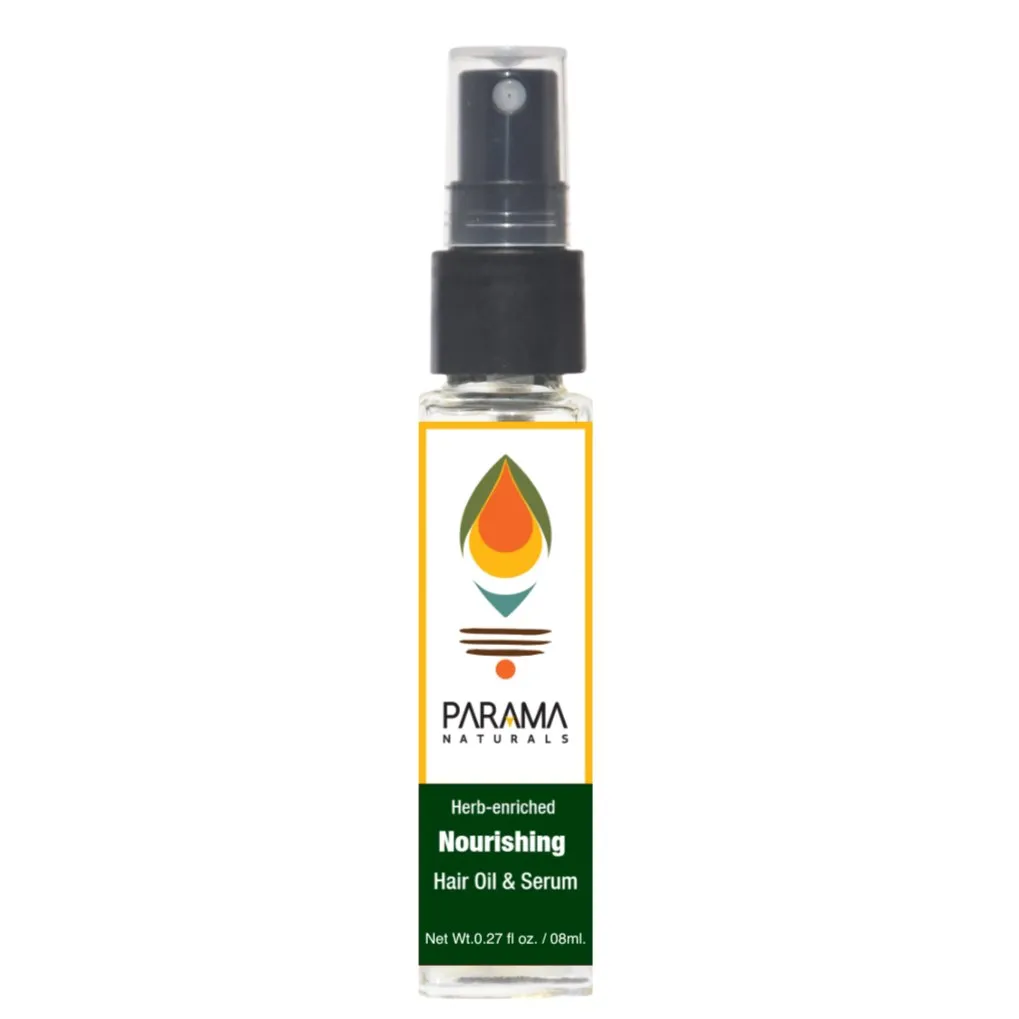 Herb-enriched Nourishing Hair Oil & Serum for Frizz Control- 8ml