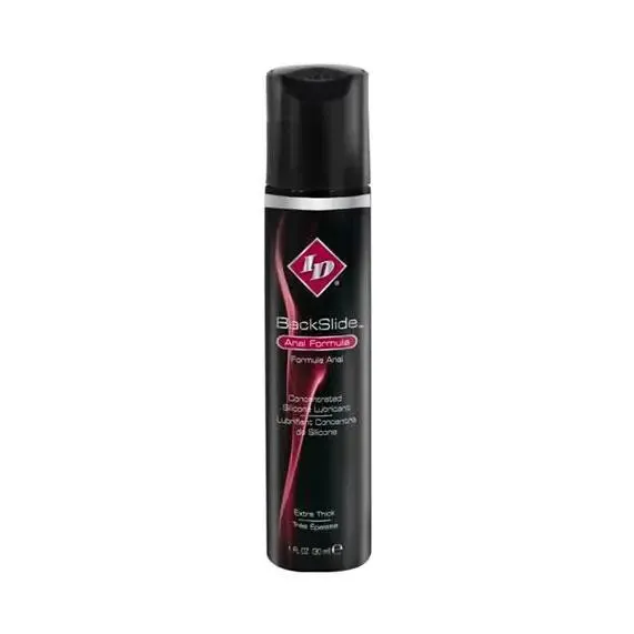 Id Backslide Anal Formula Silicone-based Sex Lubricant, 1floz