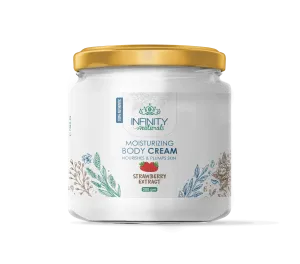 Infinity Naturals Moisturizing Body Cream Strawberry Extract