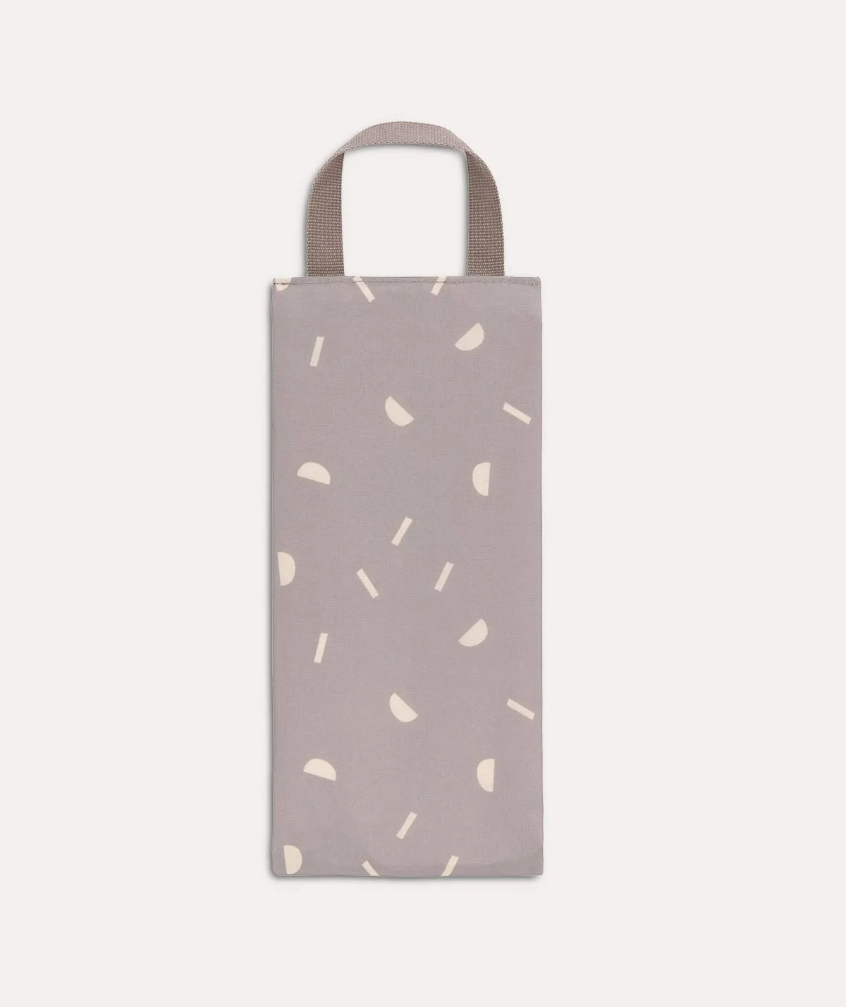 Insulated Pouch - Blocks Taupe