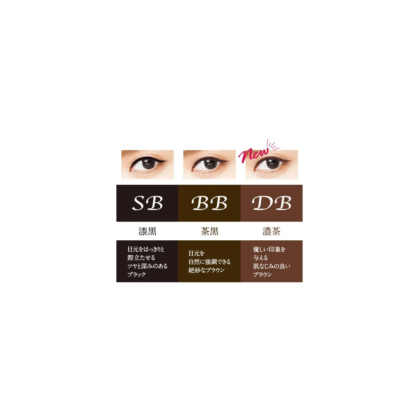 K-Palette Real Strong Eyeliner 24h WP Deep Brown