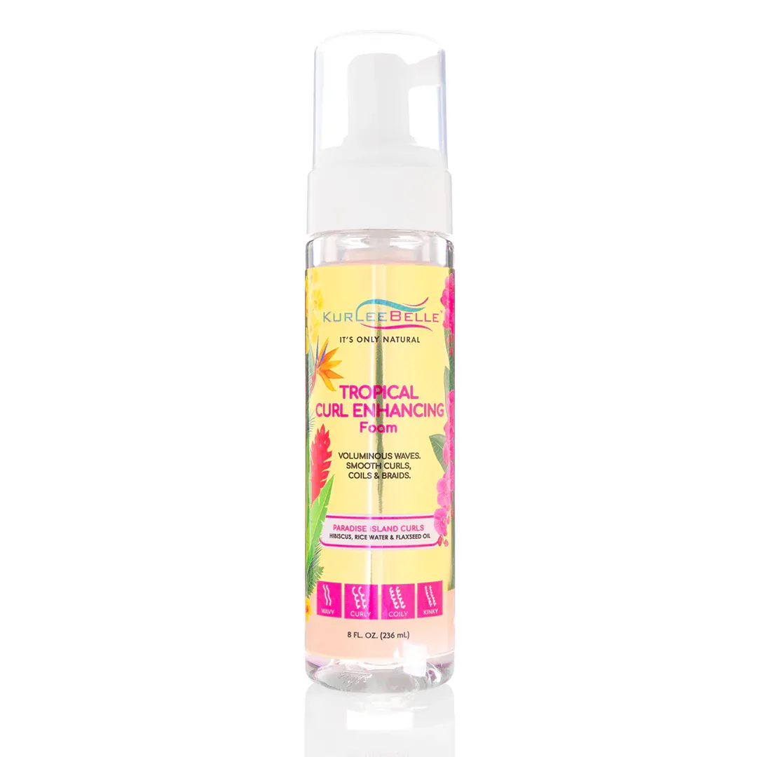 Kurlee Belle Tropical Curl Enhancing Foam 8oz