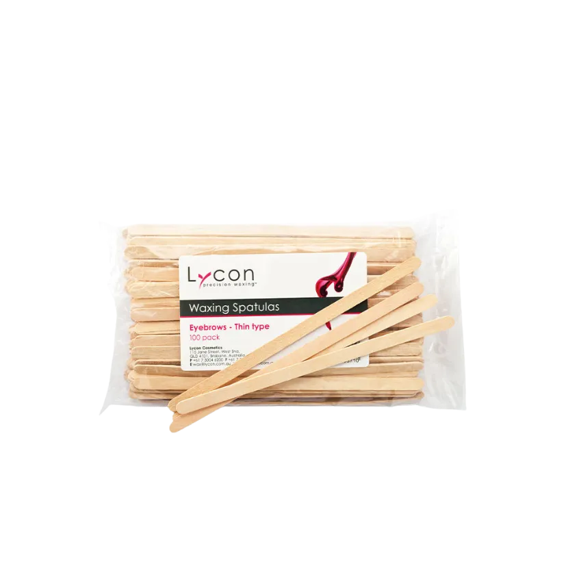 LYCON - Thin Type Spatulas (100 Pack)