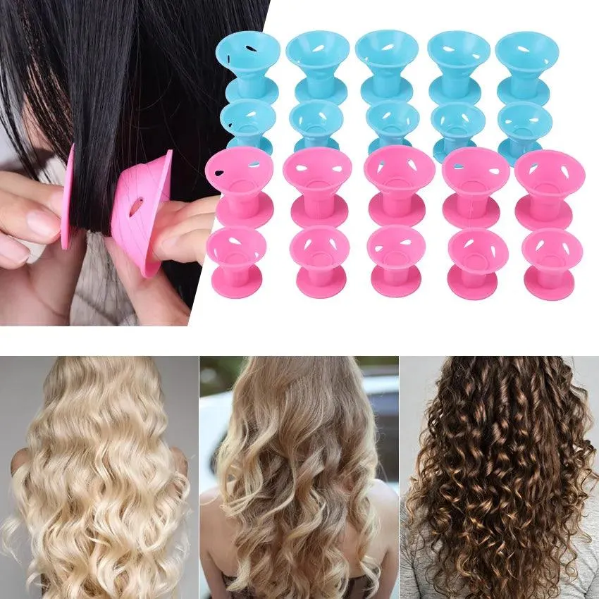 Magic Silicone Hair Curlers: Effortless DIY Styling for Beautiful Waves