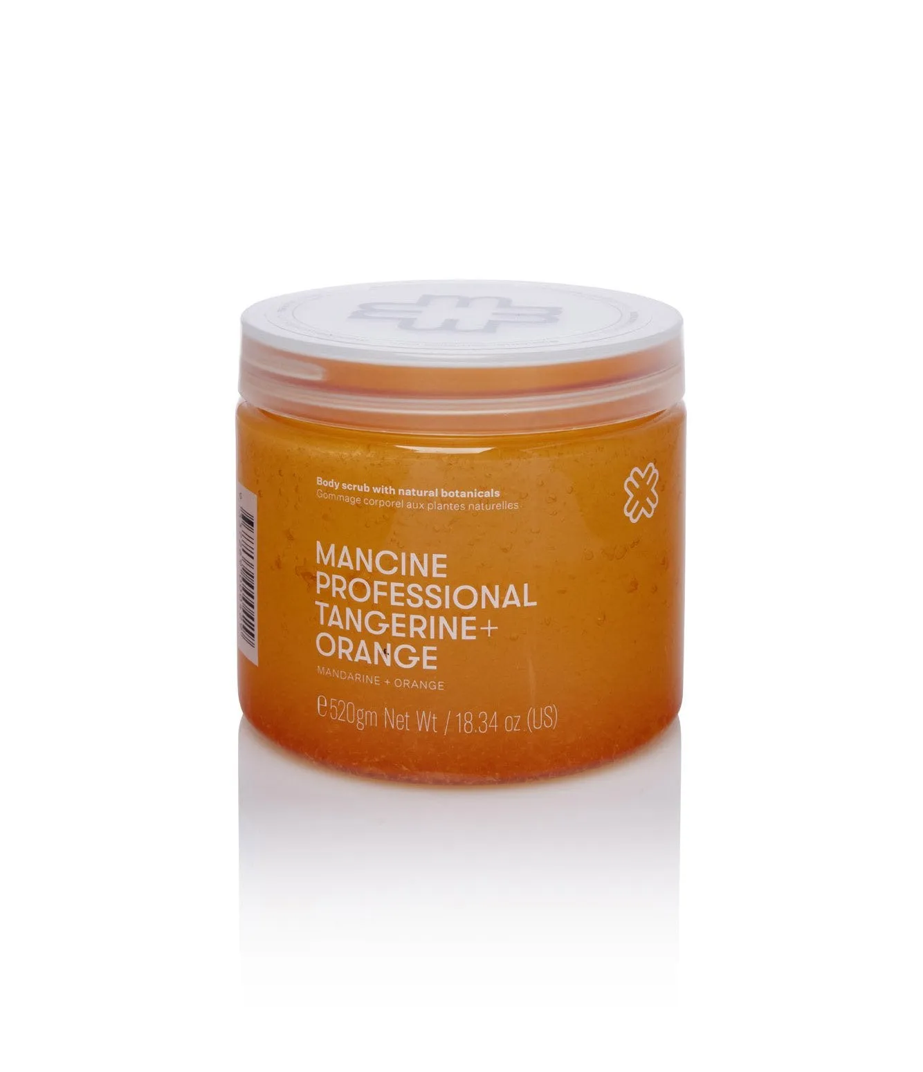 Mancine Hot Salt Body Scrub: Tangerine & Orange 520g