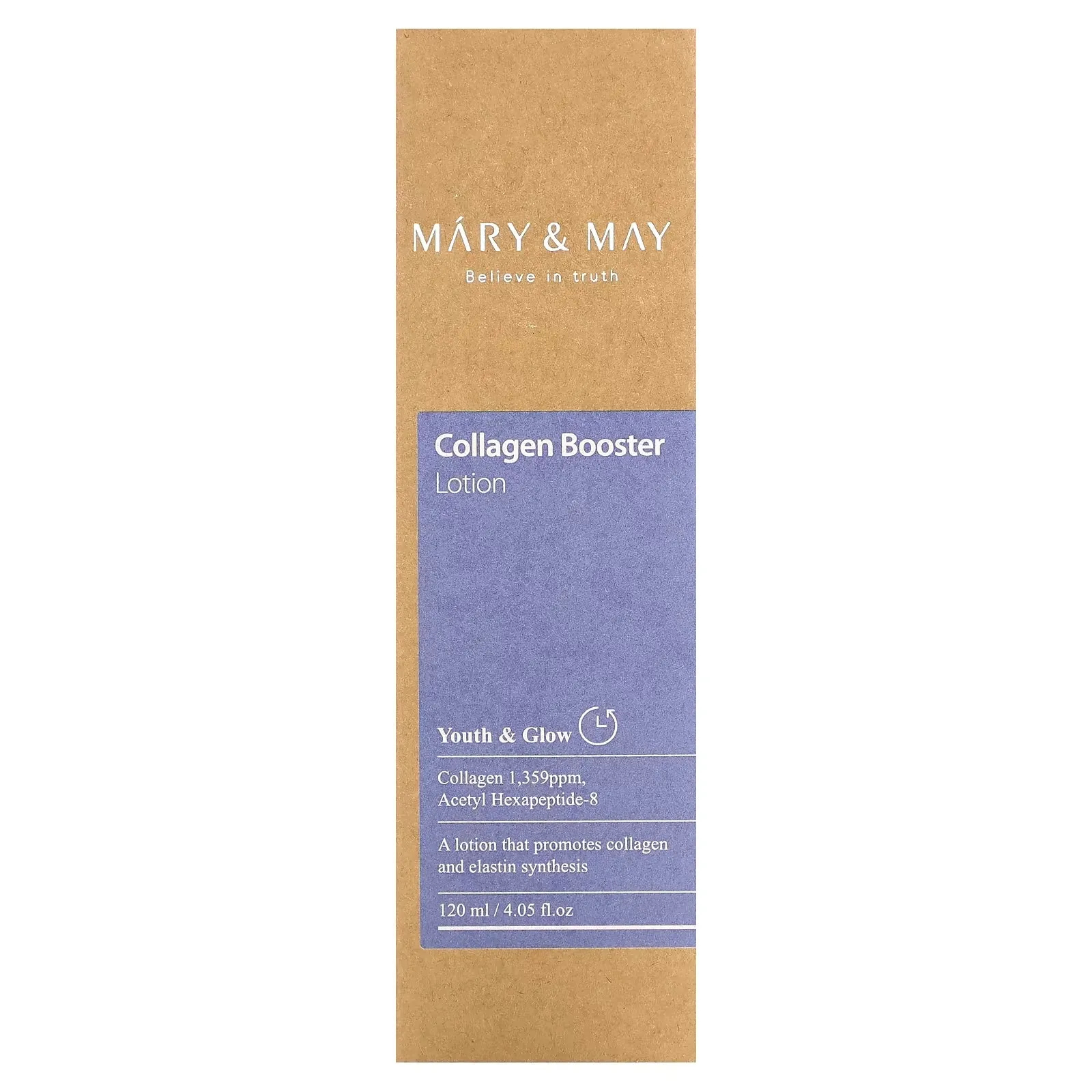 Mary & May anti-aging moisturizing lotion with collagen, 120 ml