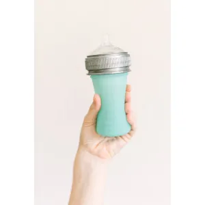 Mason Bottle Silicone Baby Bottle