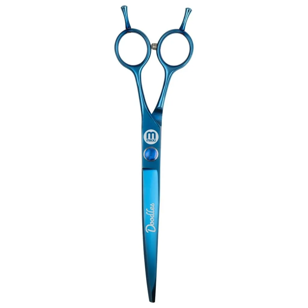 Mikki Doodles Dog Curved Scissors 19cm