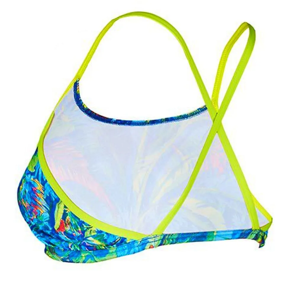 MP Michael Phelps Bikini Top with Drawstring Oasis Chlorine Resistant