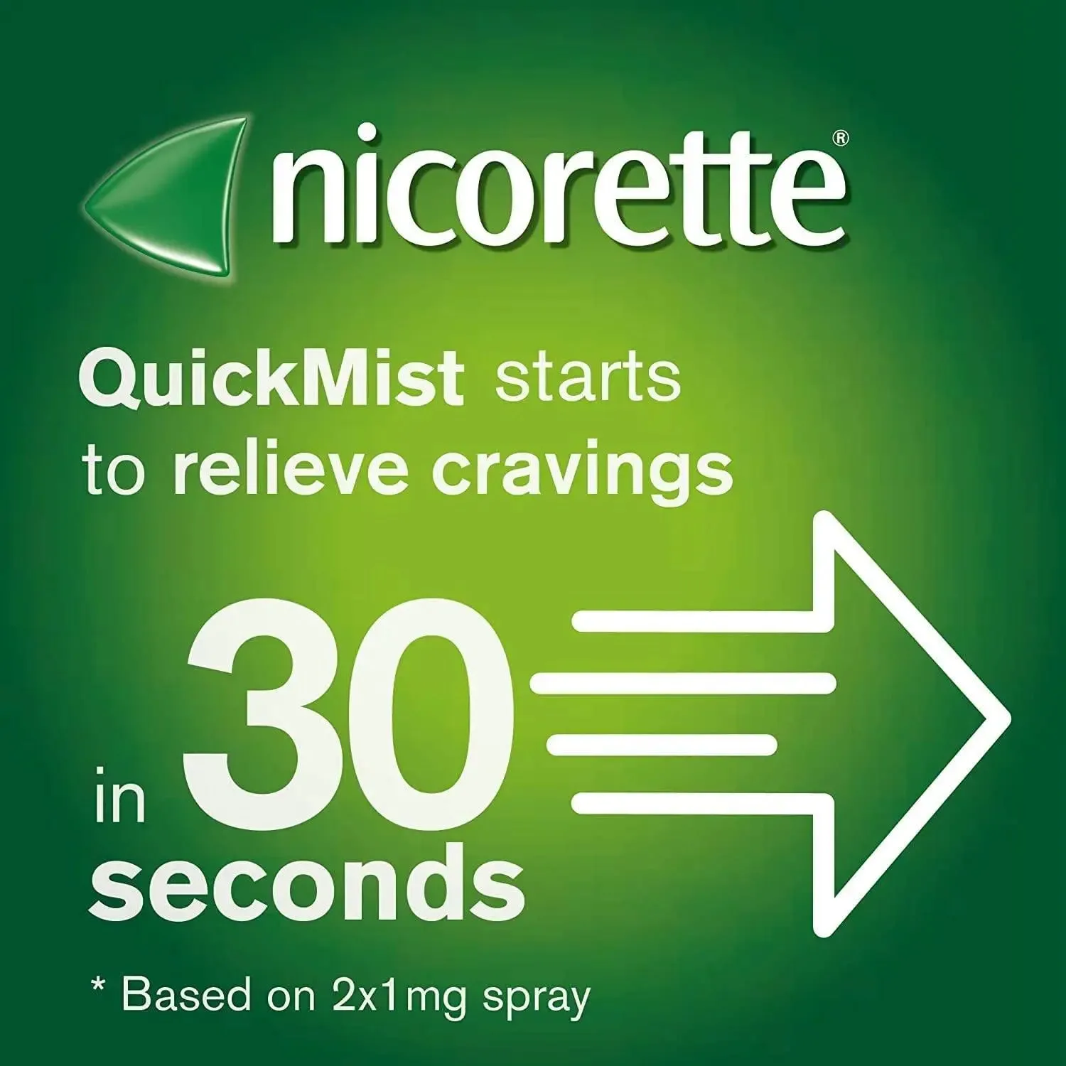 Nicorette Quickmist Mouthspray- Freshmint, 1mg, Duo