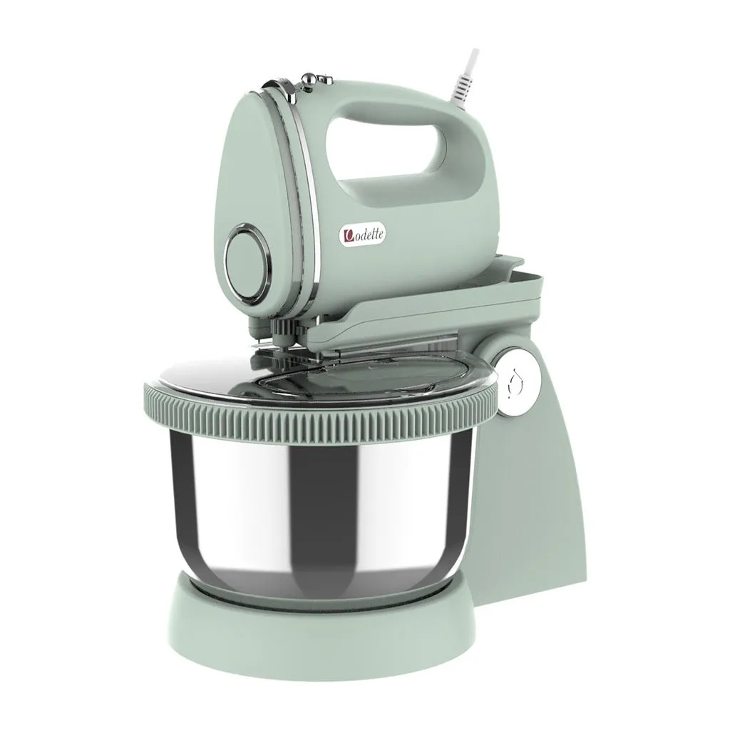 Odette Riviera Series Stand Mixer/Hand Mixer (Light Green)