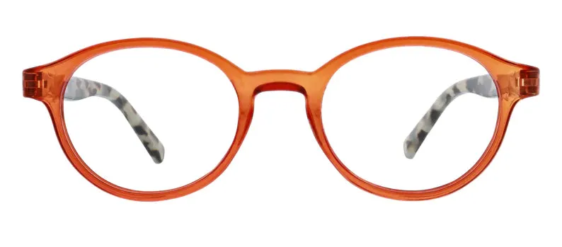 Peepers Apollo Blue Reading Glass //Orange/Gray Tortoise