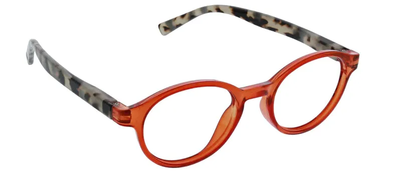 Peepers Apollo Blue Reading Glass //Orange/Gray Tortoise