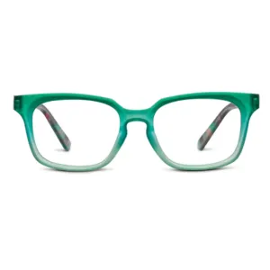 Peepers Blue Light Readers Desert Sunrise - Teal/Teal Botanico