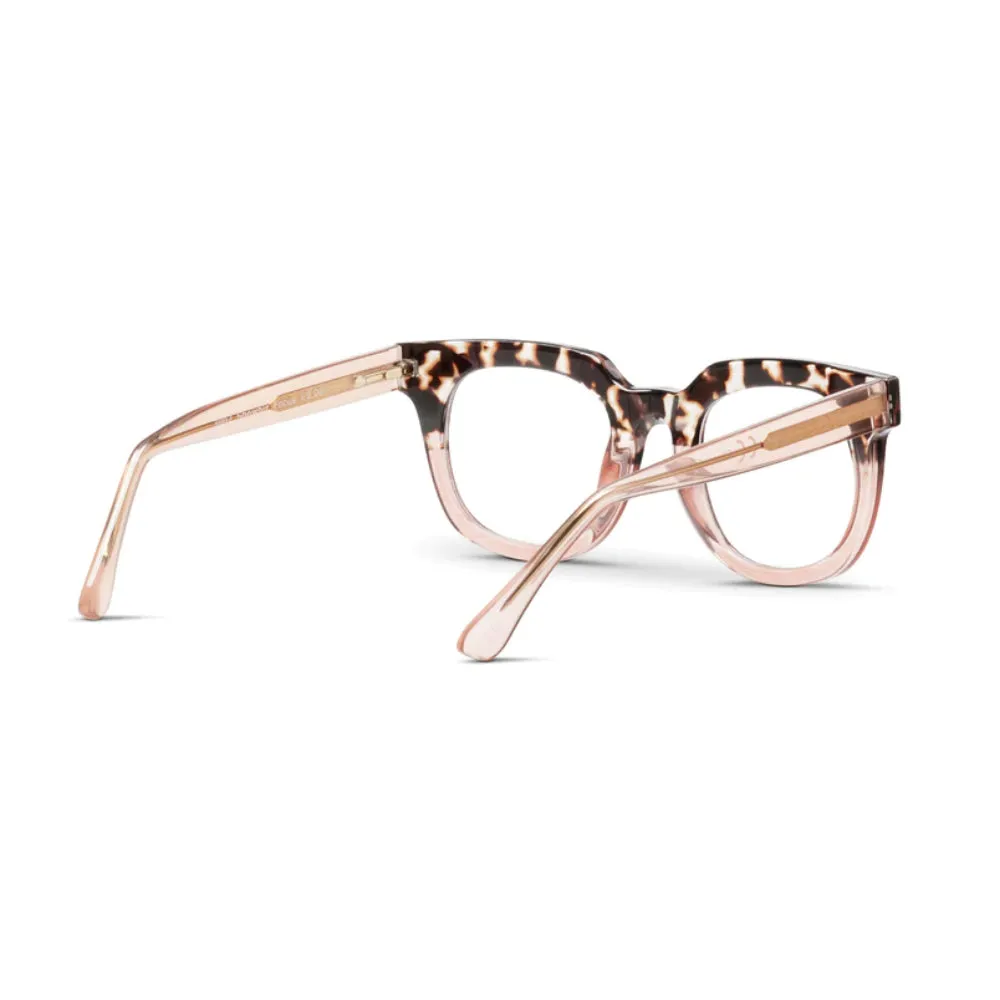 Peepers Blue Light Readers Showbiz - Gray Tortoise/Pink