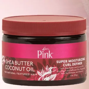 Pink Shea Butter Coconut Oil Super Moisturizing Curl Definer