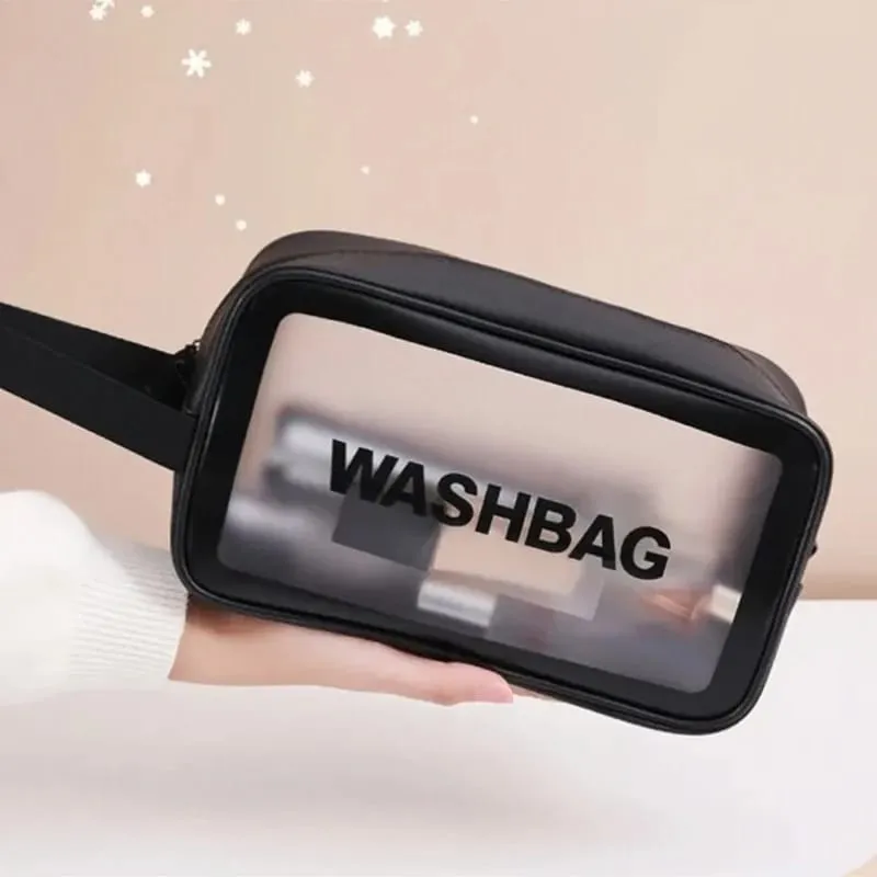 Portable Makeup Organizer Bag WASHBAG-Black Large(SA2405-119)