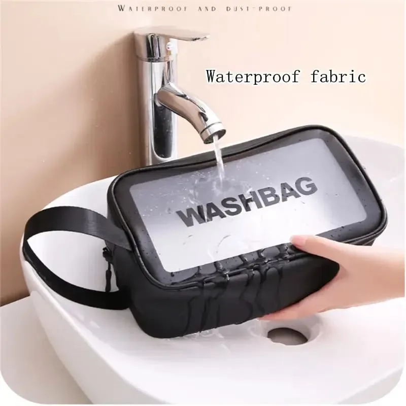 Portable Makeup Organizer Bag WASHBAG-Black Large(SA2405-119)