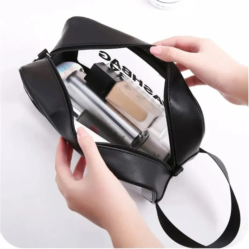 Portable Makeup Organizer Bag WASHBAG-Black Large(SA2405-119)